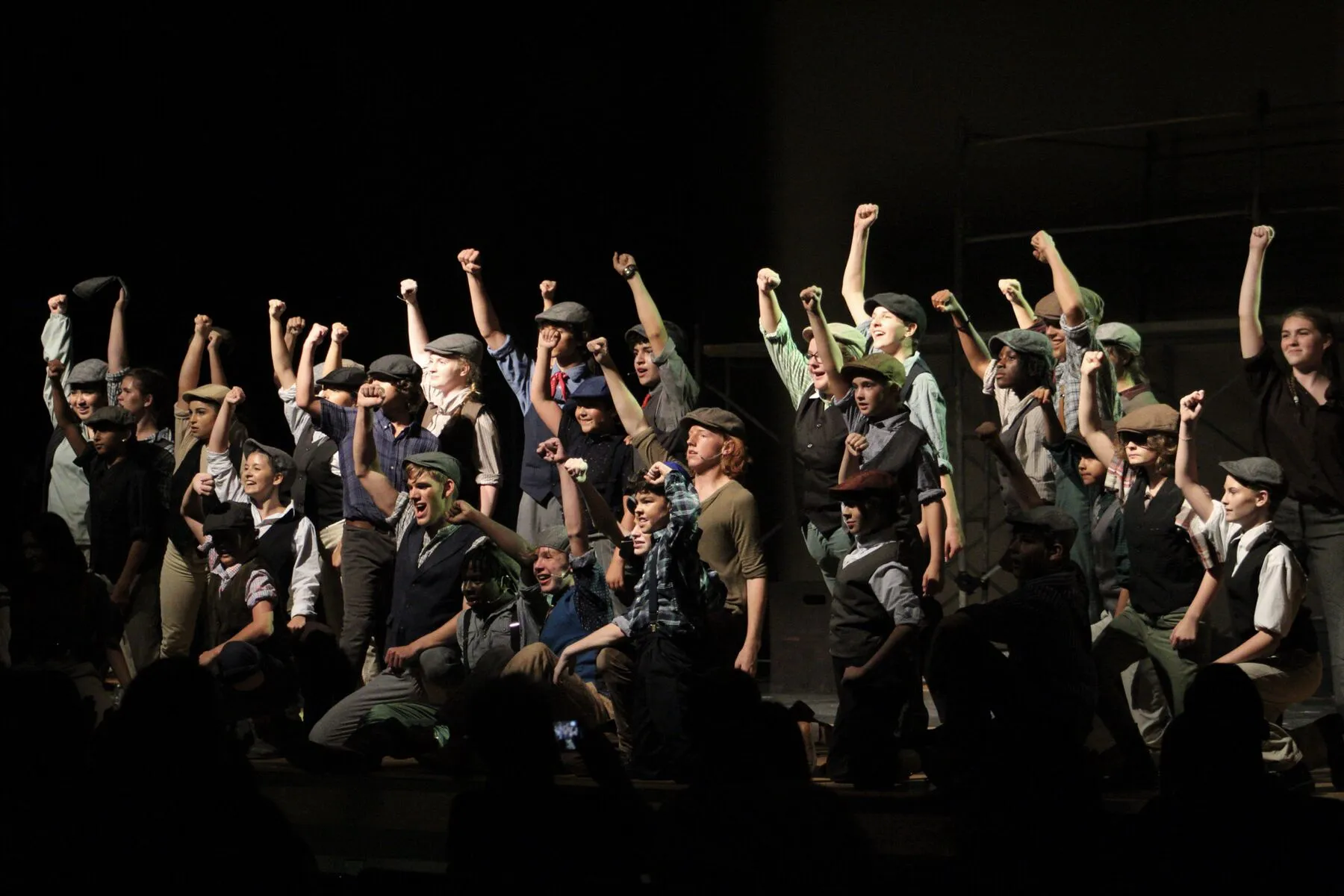 A Young Star Musical Theatre production in performance